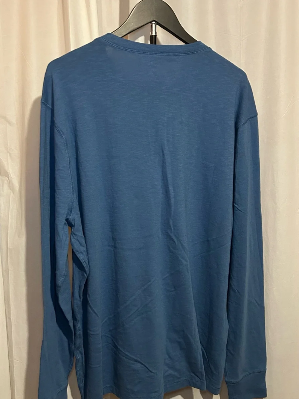 NWT J Crew Long Sleeve Henley Mens Size XXL